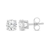 Thumbnail Image 3 of Previously Owned Diamond Solitaire Earrings 3/4 ct tw Round-cut 14K White Gold