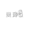 Thumbnail Image 1 of Previously Owned Diamond Solitaire Earrings 1/2 ct tw Round-cut 14K White Gold (I/I2)
