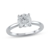Thumbnail Image 1 of Previously Owned Lab-Grown Diamonds Solitaire Ring 1-1/4 ct tw Round-cut 14K White Gold (F/SI2)