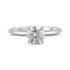 Thumbnail Image 3 of Previously Owned Lab-Grown Diamonds Solitaire Ring 1-1/4 ct tw Round-cut 14K White Gold (F/SI2)