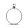 Thumbnail Image 2 of Previously Owned The Leo Diamond Solitaire 1/3 ct tw Round-cut 14K White Gold Ring