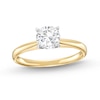 Thumbnail Image 1 of Previously Owned Diamond Solitaire Ring 1 carat Round-cut 14K Yellow Gold (I/I2)