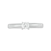 Thumbnail Image 4 of Previously Owned Diamond Solitaire Ring 1/4 carat Round-cut 14K White Gold (I/I2)