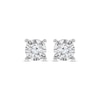 Thumbnail Image 2 of Previously Owned Radiant Reflections 1/2 ct tw Diamonds 10K White Gold Solitaire Earrings (J/I3)