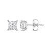 Thumbnail Image 1 of Previously Owned Radiant Reflections 1/2 ct tw Diamonds 10K White Gold Soliatire Earrings (J/I3)