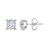 Thumbnail Image 1 of Previously Owned Radiant Reflections Diamond Solitaire Earrings 3/8 ct tw 10K Round-cut White Gold (J/I3)