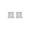Thumbnail Image 2 of Previously Owned Radiant Reflections Diamond Solitaire Earrings 3/8 ct tw 10K Round-cut White Gold (J/I3)