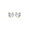 Thumbnail Image 2 of Previously Owned Diamond Solitaire Earrings 1/2 ct tw Round-cut 14K Yellow Gold