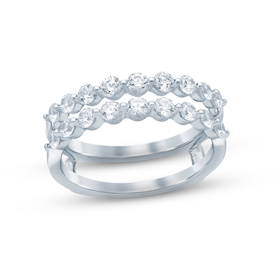 Previously Owned Diamond Enhancer Ring 1 ct tw Round-cut 14K White Gold