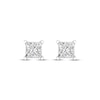 Thumbnail Image 2 of Previously Owned KAY Lab-Grown Diamonds Princess-Cut Solitaire Stud Earrings 1 ct tw 14K White Gold (F/SI2)