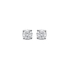 Thumbnail Image 2 of Previously Owned Certified Diamond Round-cut Solitaire Earrings 1/2 ct tw 14K White Gold