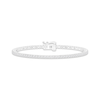 Thumbnail Image 1 of Previously Owned Lab-Grown Diamond Tennis Bracelet 2-1/2 ct tw 10K White Gold 7.25"