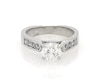 Thumbnail Image 1 of Previously Owned Round-Cut Diamond Engagement Ring 1-1/4 ct tw 18K White Gold & Platinum Size 5.75