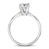 Thumbnail Image 2 of Previously Owned Certified Diamond Solitaire 1 Carat Cushion-cut 14K White Gold (I/I1)