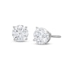 Thumbnail Image 1 of Previously Owned Round-Cut Diamond Solitaire Stud Earrings 3/4 ct tw 14K White Gold (I/I2)