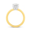 Thumbnail Image 2 of Previously Owned Lab-Grown Diamonds Radiant-Cut Solitaire Engagement Ring 2 ct tw 14K Yellow Gold (F/S12)