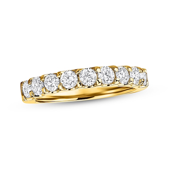Previously Owned Diamond Anniversary Band 1/2 ct tw Round-cut 14K Yellow Gold