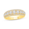Thumbnail Image 1 of Previously Owned Lab-Grown Diamonds Graduated Anniversary Ring 1-1/4 ct tw 14K Yellow Gold