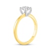 Thumbnail Image 2 of Previously Owned Lab-Grown Diamonds Oval-Cut Solitaire Engagement Ring 1 ct tw 14K Yellow Gold (F/SI2)