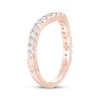 Thumbnail Image 2 of Previously Owned Monique Lhuillier Bliss Lab-Grown Diamond Contour Anniversary Ring 1/2 ct tw 18K Rose Gold