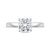 Thumbnail Image 3 of Previously Owned Lab-Grown Diamonds Solitaire Engagement Ring 2 ct tw 14K White Gold (F/SI2)