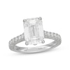 Thumbnail Image 1 of Previously Owned Neil Lane Artistry Heritage Emerald-Cut Lab-Grown Diamond Engagement Ring 4-1/2 ct tw Platinum