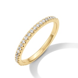 Previously Owned Neil Lane Diamond Wedding Band 1/5 ct tw 14K Yellow Gold