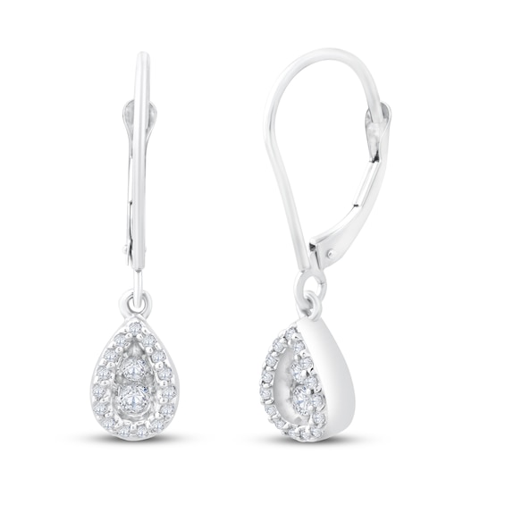 Previously Owned Diamond Earrings 1/4 ct tw 10K White Gold