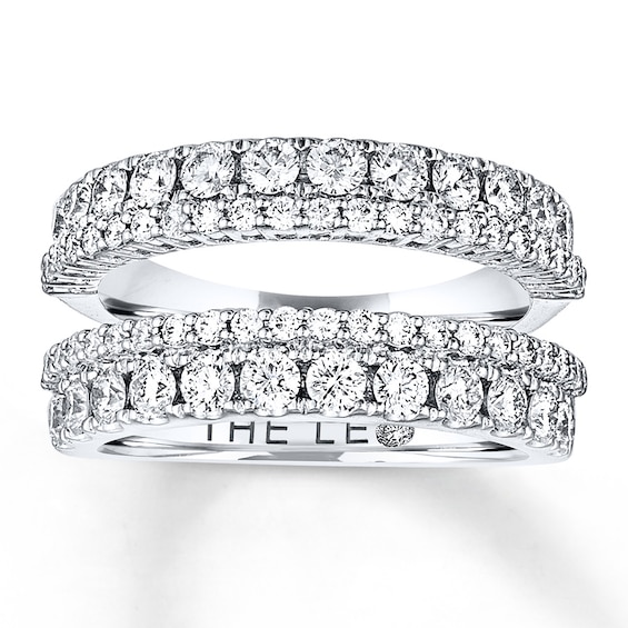 Previously Owned THE LEO Diamond Enhancer Ring 1-5/8 cts tw 14K White Gold
