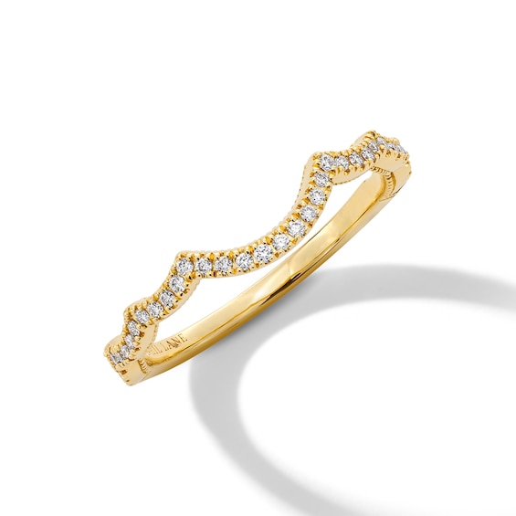 Previously Owned Neil Lane Artistry Lab-Grown Diamond Wedding Band 1/6 ct tw 14K Yellow Gold