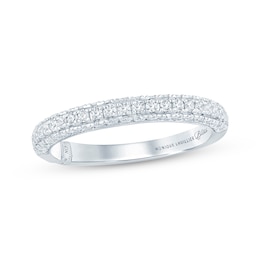 Previously Owned Monique Lhuillier Bliss Lab-Grown Diamond Wedding Band 1/2 ct tw 18K White Gold