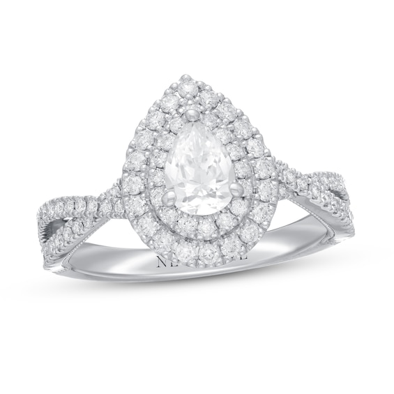 Previously Owned Neil Lane Premiere Diamond Engagement Ring 1 ct tw 14K White Gold
