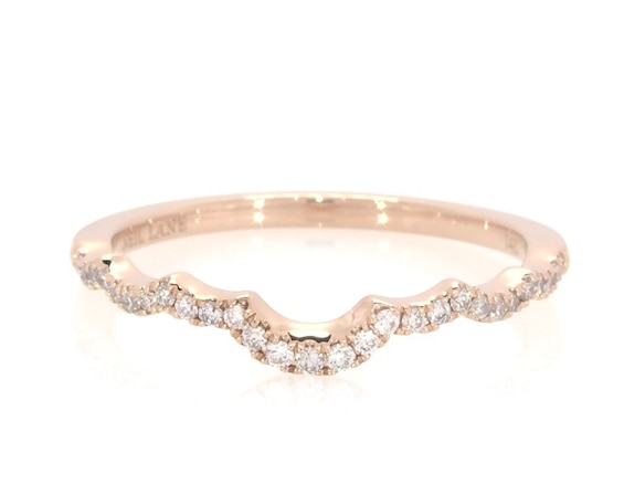 Previously Owned Neil Lane Wedding Band 1/6 ct tw Diamonds 14K Rose Gold