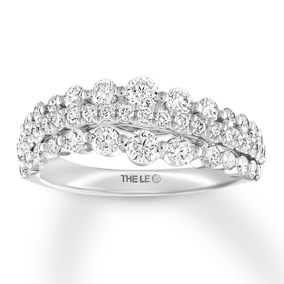 Previously Owned THE LEO Diamond Anniversary Band 1-1/8 Carats tw 14K White Gold