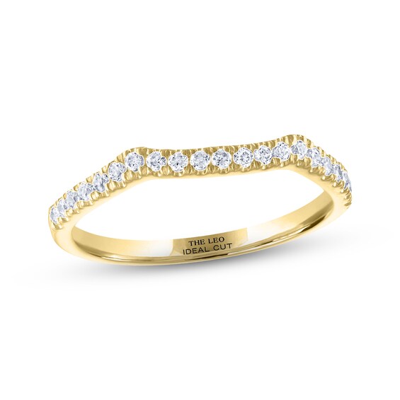 Previously Owned THE LEO Ideal Cut Diamond Wedding Band 1/5 ct tw 14K Yellow Gold