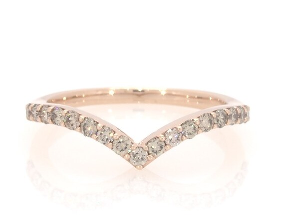 Previously Owned Le Vian Diamond Ring 1/3 ct tw 14K Strawberry Gold