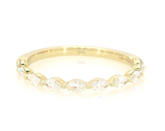 Previously Owned Neil Lane Artistry Marquise-Cut Lab-Grown Diamond Anniversary Band 3/4 ct tw 14K Yellow Gold