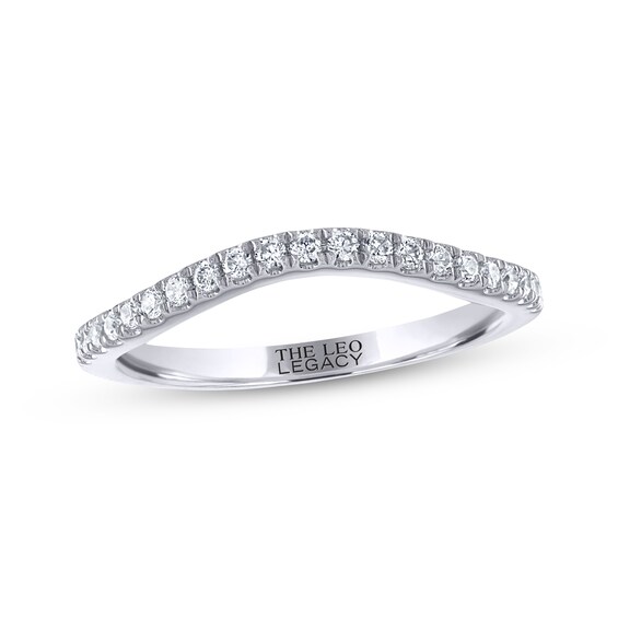 Previously Owned THE LEO Legacy Lab-Grown Diamond Wedding Band 1/4 ct tw 14K White Gold