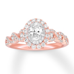 Previously Owned Neil Lane Bridal Diamond Ring 1-1/6 cts tw 14K Two-Tone Gold