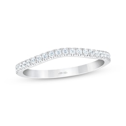 Previously Owned THE LEO First Light Diamond Wedding Band 1/4 ct tw 14K White Gold