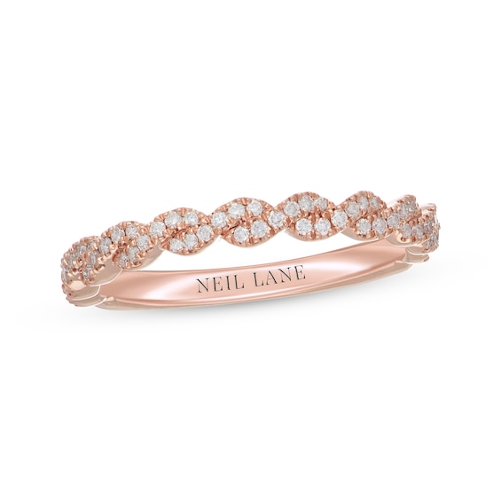 Previously Owned Neil Lane Premiere Diamond Band 1/4 ct tw 14K Rose Gold