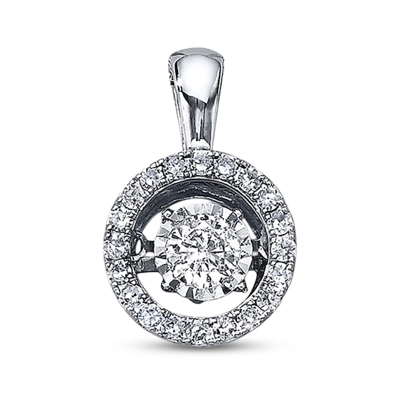 Previously Owned Unstoppable Love 1/2 ct tw Charm 14K White Gold