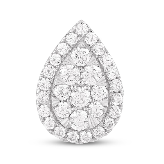 Previously Owned KAY Lab-Grown Diamonds Charm 1 ct tw 14K White Gold