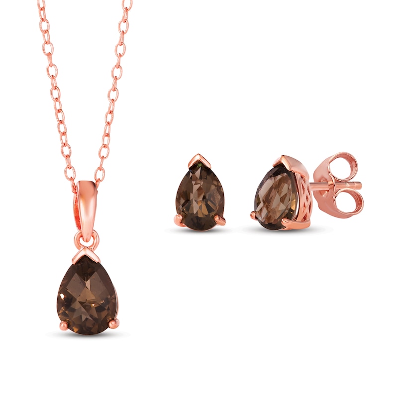 Main Image 1 of Le Vian Quartz Boxed Set 14K Strawberry Gold-Electroplate
