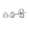 Thumbnail Image 0 of Lab-Created Diamonds by KAY Solitaire Stud Earrings 1/3 ct tw Sterling Silver