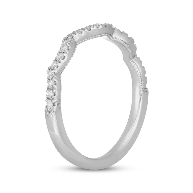 Main Image 2 of Neil Lane Round Diamond Wedding Band 1/5 ct tw 14K White Gold
