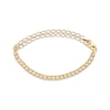 Thumbnail Image 2 of Diamond Adjustable Line Bracelet 1/2 ct tw 10K Yellow Gold 6.25" to 9"