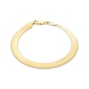 Thumbnail Image 0 of Solid Herringbone Chain Bracelet 6.8mm 14K Yellow Gold 7.5"
