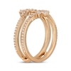 Thumbnail Image 2 of Neil Lane Marquise & Round-Cut Diamond Enhancer Ring 5/8 ct tw 14K Yellow Gold