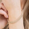 Thumbnail Image 4 of Multi-Row Diamond Bracelet 3 ct tw 14K Yellow Gold 7.25"
